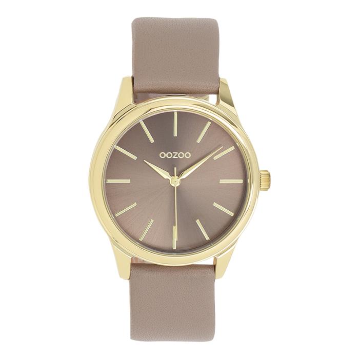 Γυναικείο Ρολόι OOZOO Timepieces με Καφέ Καντράν SKU-86911