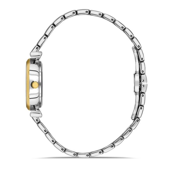 Γυναικείο Ρολόι FERRO με Δίχρωμο Μπρασελέ SKU-86537