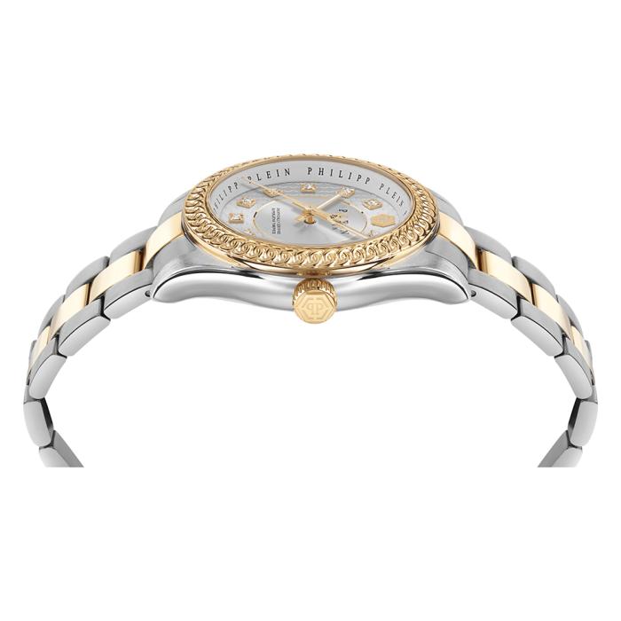 Γυναικείο Ρολόι PHILIPP PLEIN Queen με Δίχρωμο Μπρασελέ SKU-86277
