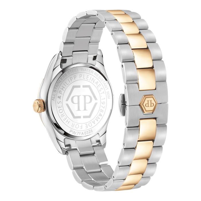 Γυναικείο Ρολόι PHILIPP PLEIN Queen με Δίχρωμο Μπρασελέ SKU-86277