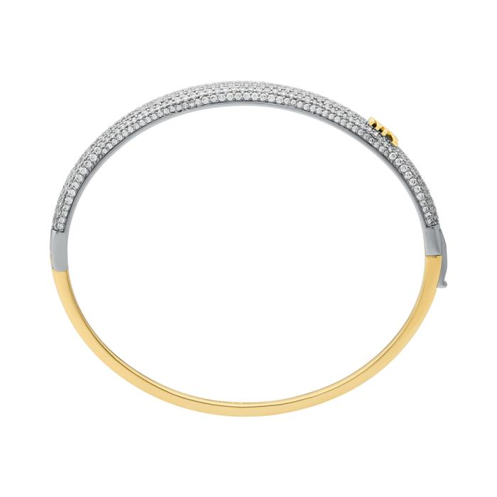 Γυναικείο Βραχιόλι MICHAEL KORS Metallic Muse με Πέτρες Ζιργκόν SKU-86975
