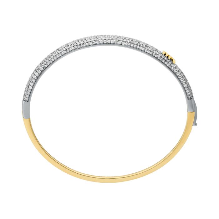 Γυναικείο Βραχιόλι MICHAEL KORS Metallic Muse με Πέτρες Ζιργκόν SKU-86975