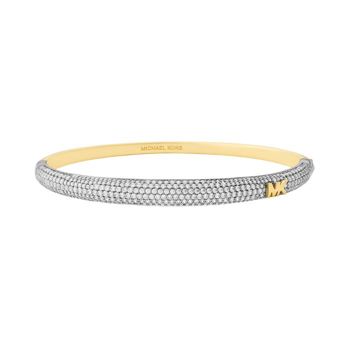 Γυναικείο Βραχιόλι MICHAEL KORS Metallic Muse με Πέτρες Ζιργκόν SKU-86975