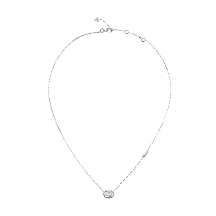 Κολιέ Guess Marina Ανοξείδωτο Ατσάλι με Λευκά Ζιργκόν SKU-86092