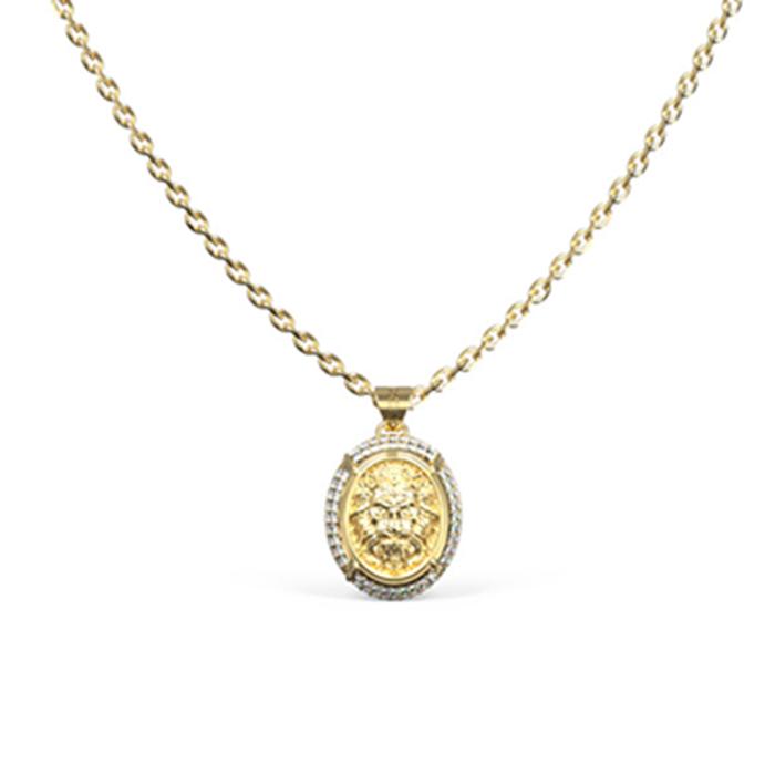 Κολιέ Guess Lioness Λιοντάρι από Ανοξείδωτο Ατσάλι SKU-86089