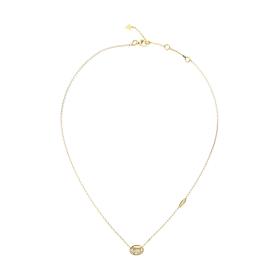 Κολιέ Guess Marina Ανοξείδωτο Ατσάλι με Λευκά Ζιργκόν SKU-86093