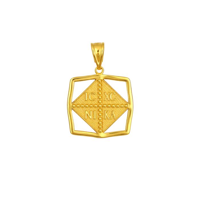 Παιδικό Φυλαχτό Κωνσταντινάτο Χρυσός K9 SKU-86289