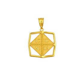 Παιδικό Φυλαχτό Κωνσταντινάτο Χρυσός K9 SKU-86289