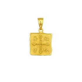 Παιδικό Φυλαχτό Κωνσταντινάτο Χρυσός K9 SKU-86292