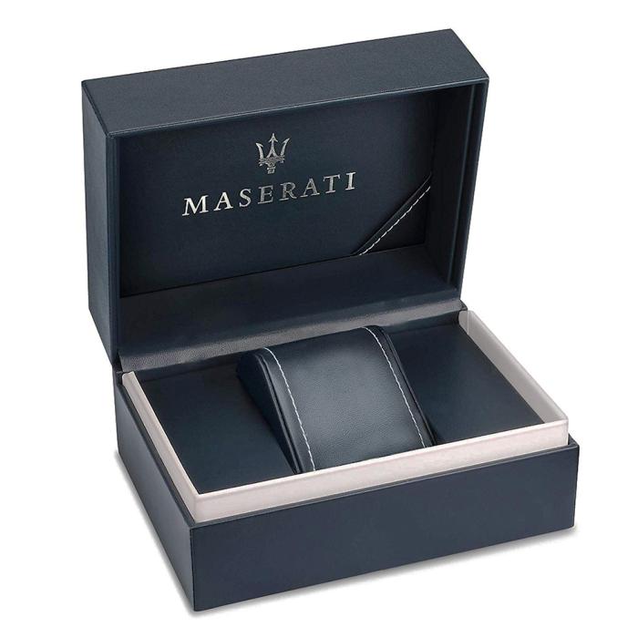 Ανδρικό Ρολόι MASERATI Sorpasso με Μαύρο Καντράν SKU-86096