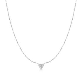 Γυναικείο Κολιέ Καρδιά Ania Haie Ασήμι 925° SKU-86156