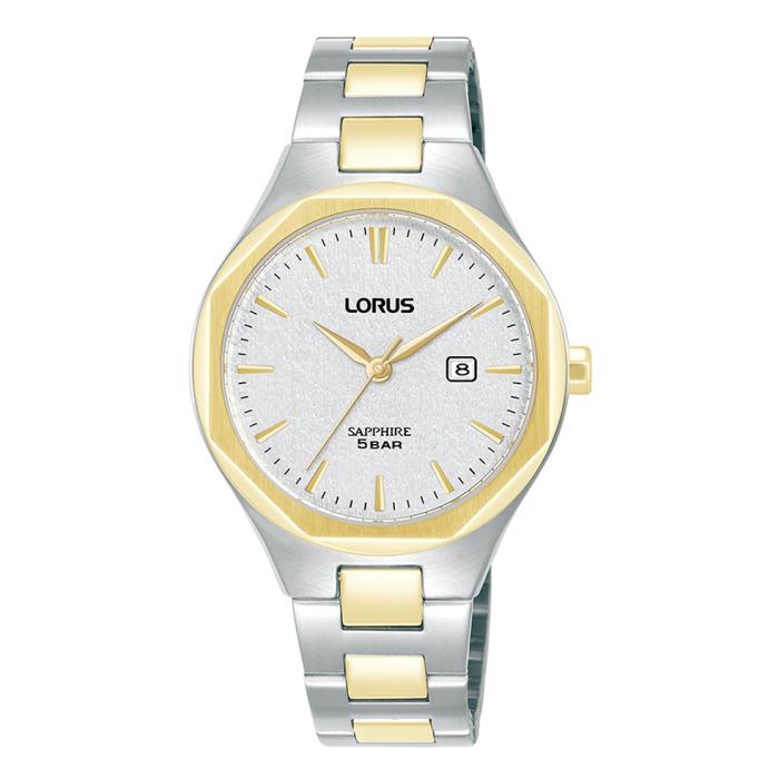Γυναικείο Ρολόι LORUS Classic με Δίχρωμο Μπρασελέ SKU-86068