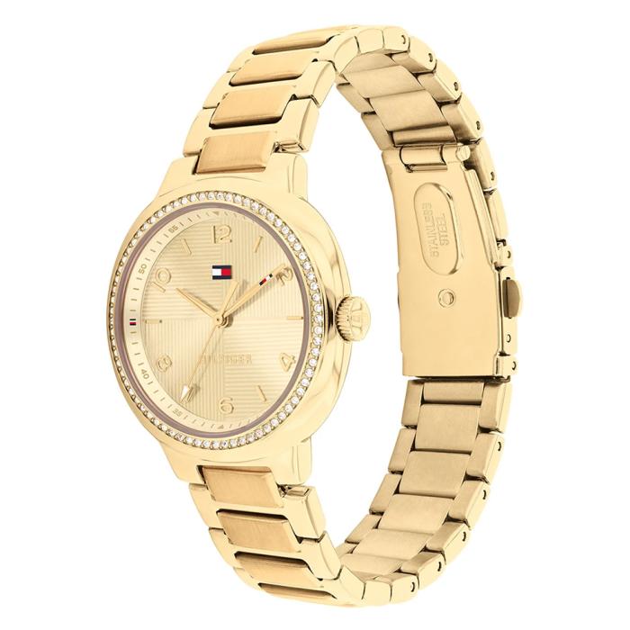Γυναικείο Ρολόι TOMMY HILFIGER Savannah με Χρυσό Μπρασελέ SKU-86374