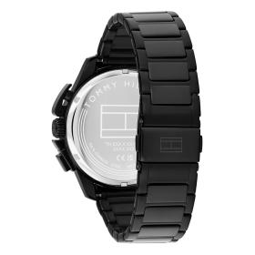 Ανδρικό Ρολόι TOMMY HILFIGER Bank με Μαύρο Καντράν SKU-86387