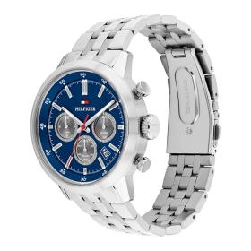 Ανδρικό Ρολόι TOMMY HILFIGER Kent με Μπλέ Καντράν SKU-86389