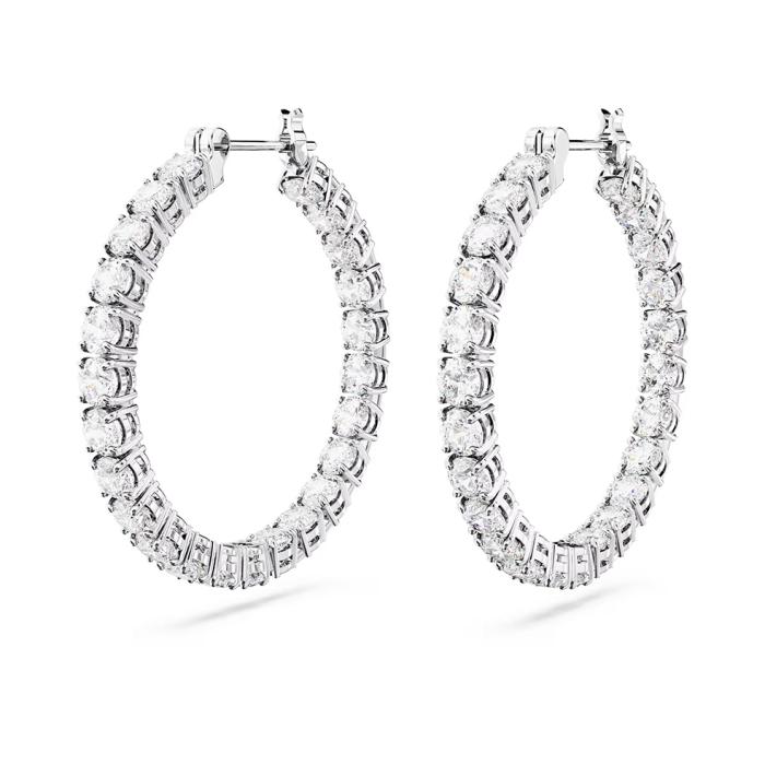 Σκουλαρίκια Κρίκοι Swarovski Matrix SKU-86900