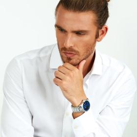 Ανδρικό Ρολόι SECTOR 660 με Μπλέ Καντράν SKU-86496