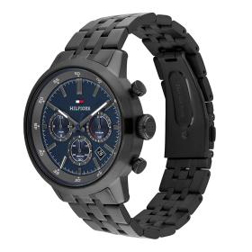 Ανδρικό Ρολόι TOMMY HILFIGER Kent με Μπλέ Καντράν SKU-87216