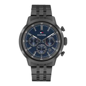Ανδρικό Ρολόι TOMMY HILFIGER Kent με Μπλέ Καντράν SKU-87216