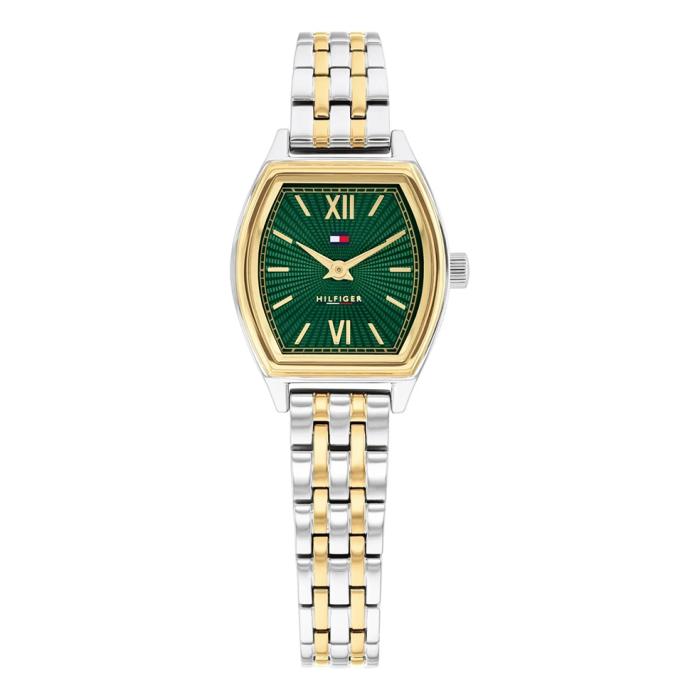 Γυναικείο Ρολόι TOMMY HILFIGER Norah με Πράσινο Καντράν SKU-87982