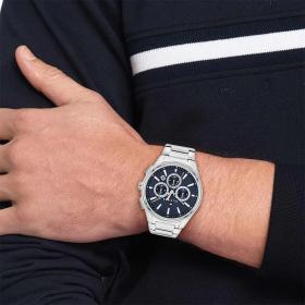 Ανδρικό Ρολόι TOMMY HILFIGER Sam με Μπλέ Καντράν SKU-87983