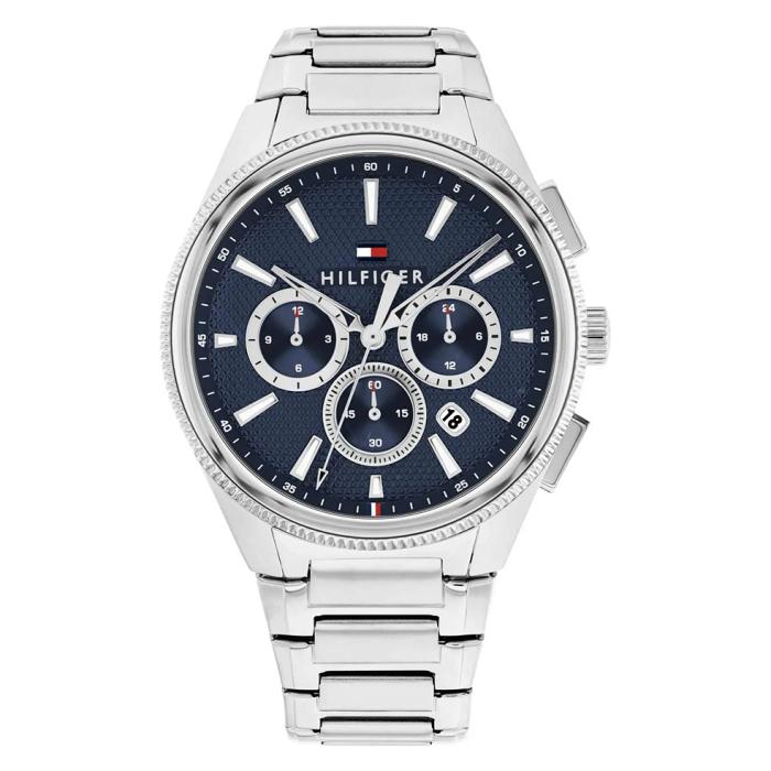 Ανδρικό Ρολόι TOMMY HILFIGER Sam με Μπλέ Καντράν SKU-87983