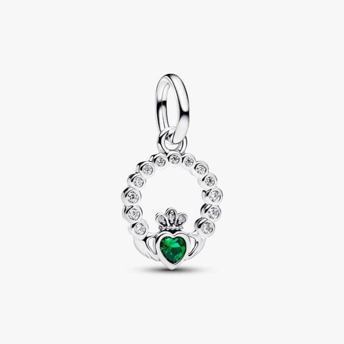 Σύμβολο με Δαχτυλίδι Claddagh Ασήμι 925° SKU-87858