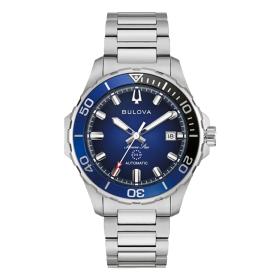 Ανδρικό Αυτόματο Ρολόι BULOVA Marine Star με Μπλέ Καντράν SKU-87102