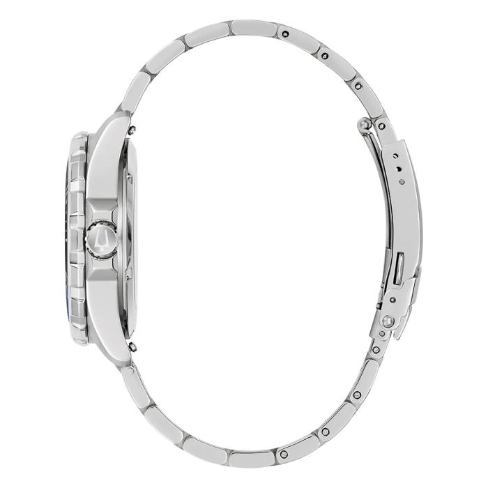 Ανδρικό Αυτόματο Ρολόι BULOVA Marine Star με Μπλέ Καντράν SKU-87102