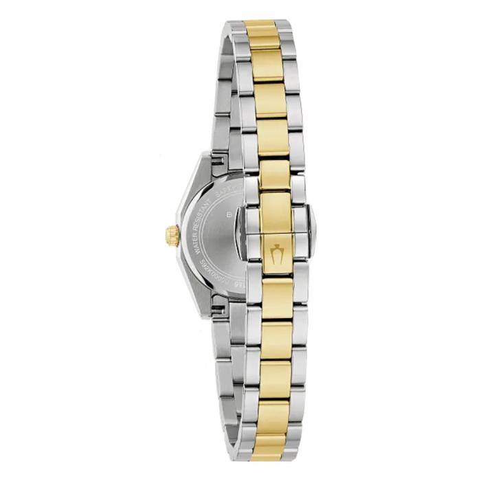 Γυναικείο Ρολόι BULOVA Survevor με Πράσινο Καντράν & Χρυσό Μπρασελέ SKU-87103