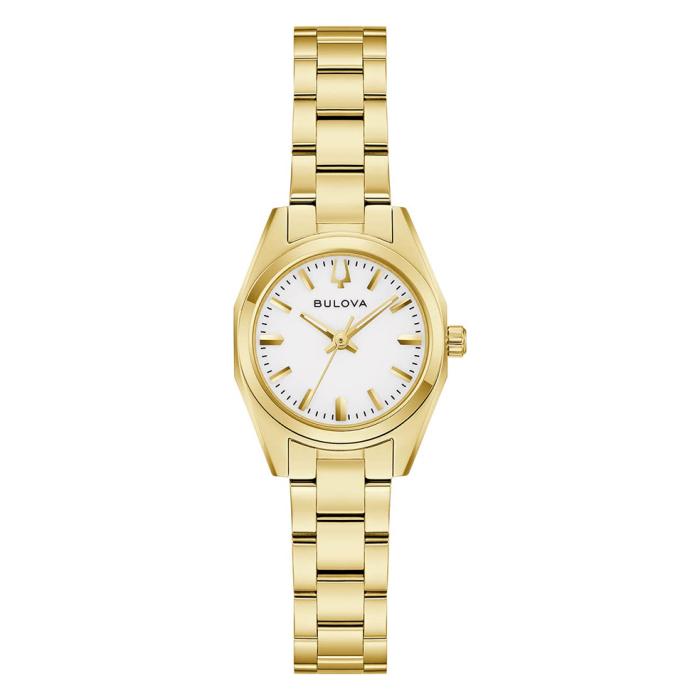 Γυναικείο Ρολόι BULOVA Surveyor με Χρυσό Μπρασελέ SKU-87813