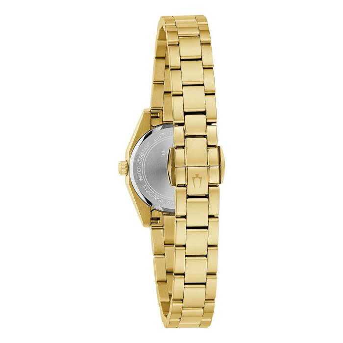 Γυναικείο Ρολόι BULOVA Surveyor με Χρυσό Μπρασελέ SKU-87813