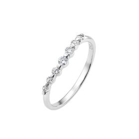 Δαχτυλίδι Σειρέ με Lab Grown Diamonds σε Λευκόχρυσο K14 SKU-87049