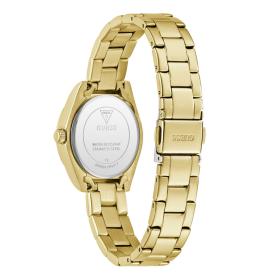 Γυναικείο Ρολόι GUESS Mini Luna με Κρύσταλλα & Χρυσό Καντράν SKU-87875