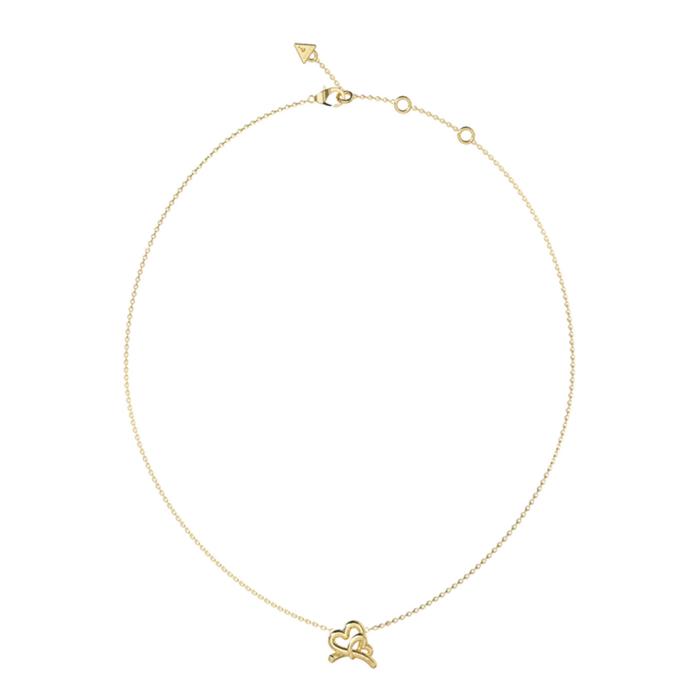 Κολιέ Guess Καρδιές Love Bites από Ανοξείδωτο Ατσάλι SKU-87879