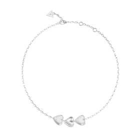 Κολιέ Guess Καρδιές By Your Side από Ανοξείδωτο Ατσάλι SKU-87880