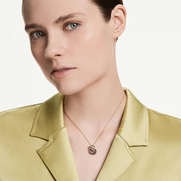 Γυναικείο Μενταγιόν Swarovski Swan