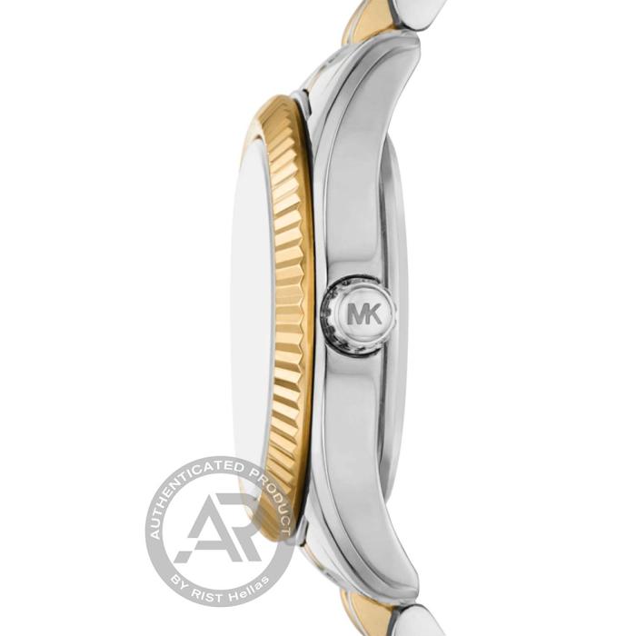 Γυναικείο Ρολόι MICHAEL KORS Lexington με Δίχρωμο Μπρασελέ SKU-87394