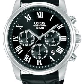 Ανδρικό Ρολόι LORUS Classic με Μαύρο Καντράν SKU-87867
