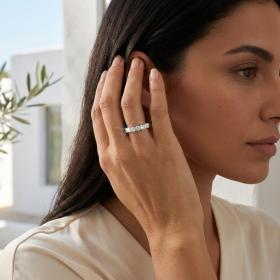 Σειρέ με Lab Grown Diamond σε Λευκόχρυσο K14 SKU-87022