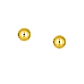 Σκουλαρίκια Καρφωτά Μπίλια Χρυσός Κ9 SKU-87321