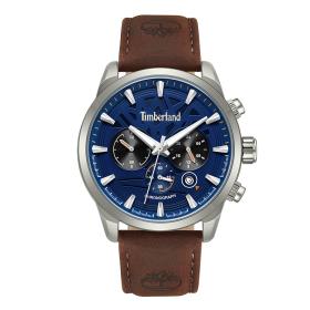 Ανδρικό Ρολόι TIMBERLAND Henniker II με Καφέ Δερμάτινο Λουράκι SKU-87953