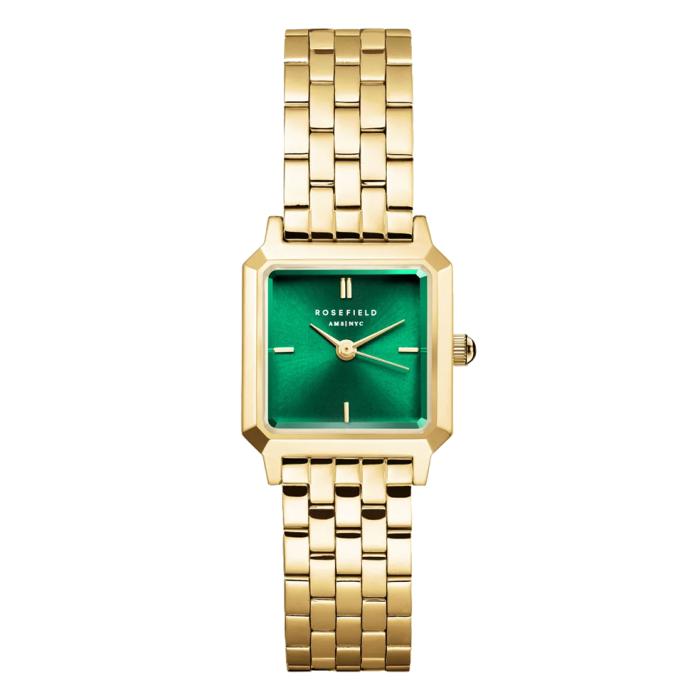 Γυναικείο Ρολόι ROSEFIELD Boxelle Emerald με Χρυσό Μπρασελέ SKU-87850
