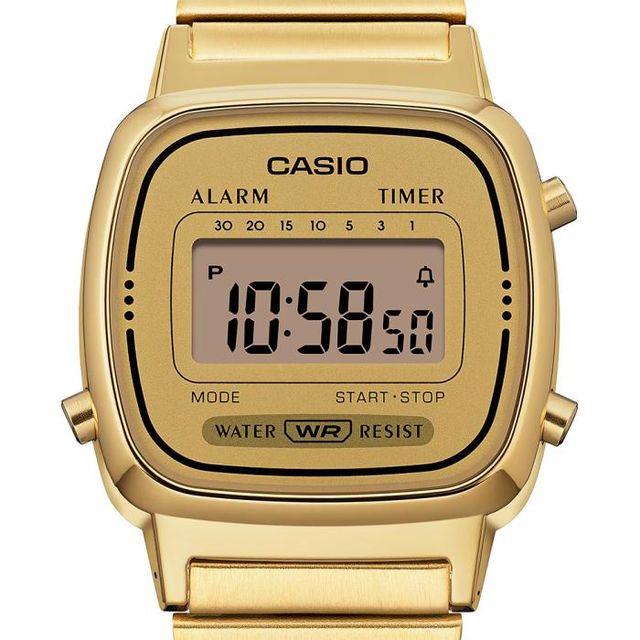 Ρολόι CASIO Vintage με Χρυσό Μπρασελέ SKU-87872