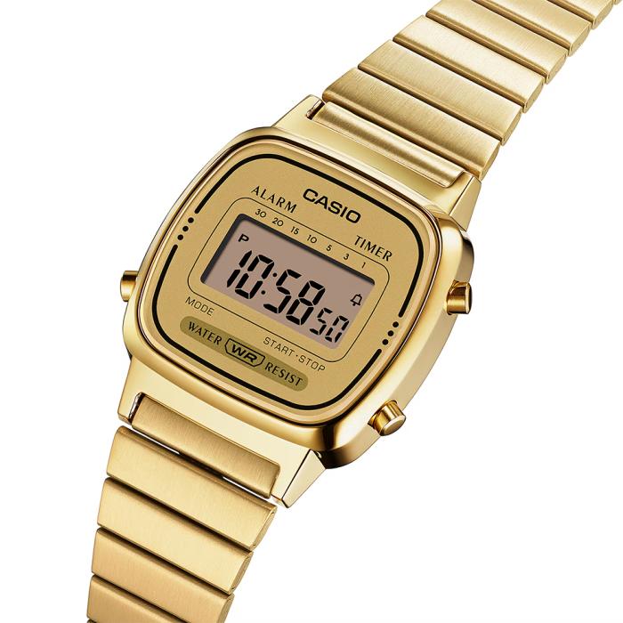 Ρολόι CASIO Vintage με Χρυσό Μπρασελέ SKU-87872