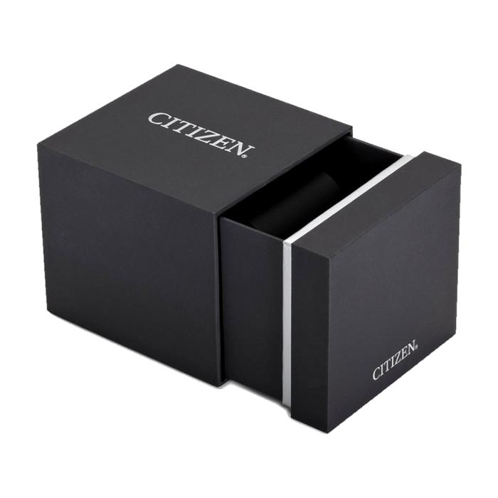 Ανδρικό Ρολόι CITIZEN με Μαύρο Καντράν SKU-87845