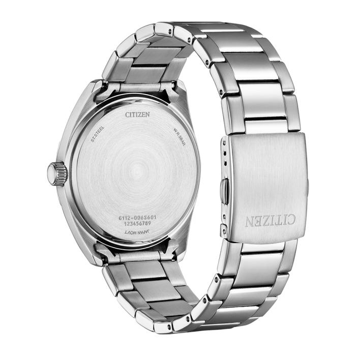 Ανδρικό Ρολόι CITIZEN με Μαύρο Καντράν SKU-87845