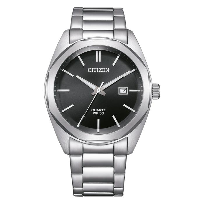 Ανδρικό Ρολόι CITIZEN με Μαύρο Καντράν SKU-87845