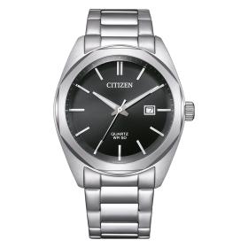 Ανδρικό Ρολόι CITIZEN με Μαύρο Καντράν SKU-87845