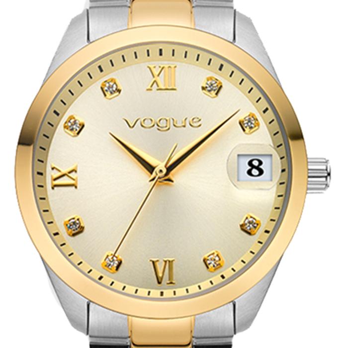 Γυναικείο Ρολόι VOGUE Reina με Δίχρωμο Μπρασελέ SKU-88744